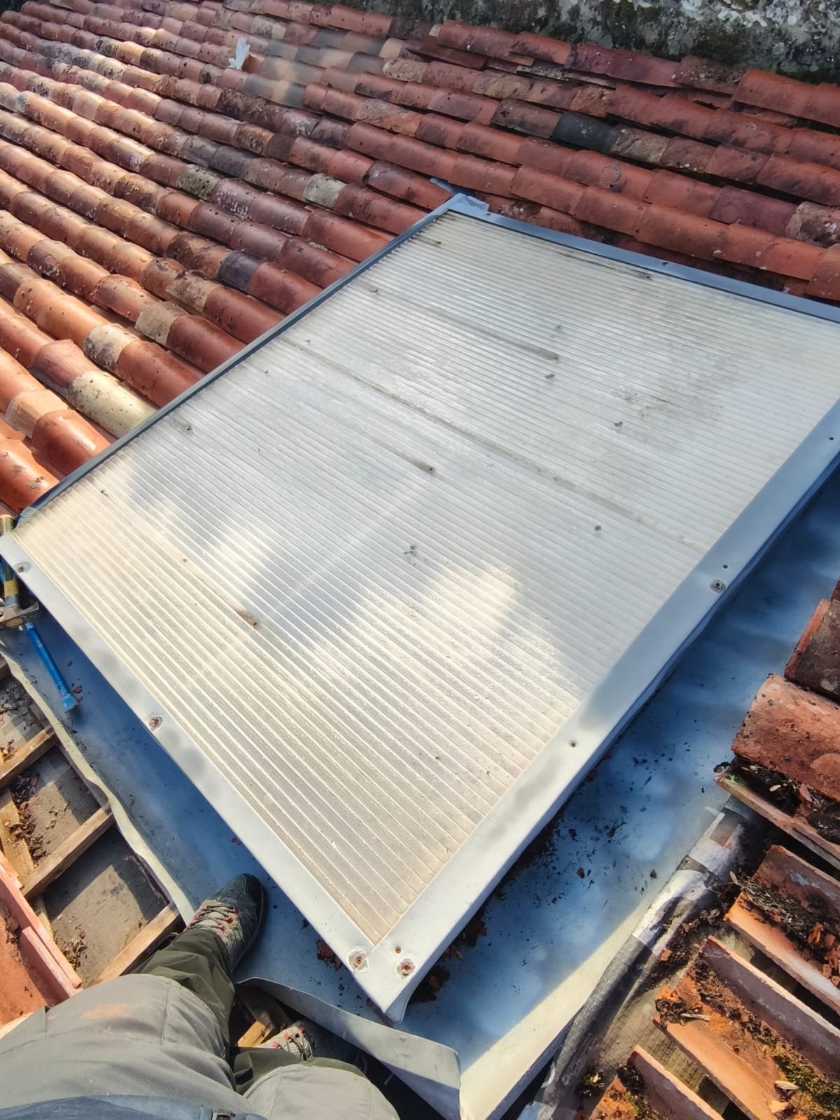 Vélux et verrière polycarbonate Charente